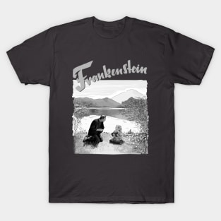 Frankenstein Illustration T-Shirt